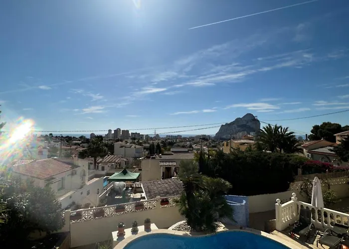 Apartamentos En La Villa Con El Territorio Comun En Calpe