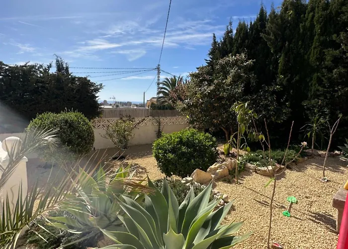 Apartamentos En La Villa Con El Territorio Comun En Calpe